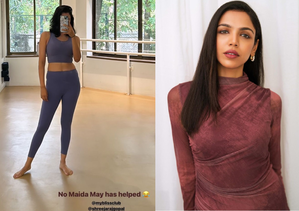 Shriya Pilgaonkar flaunts perfectly toned body, says ‘no maida May has helped’ | Shriya Pilgaonkar flaunts perfectly toned body, says ‘no maida May has helped’
