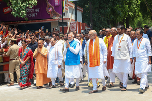 Pace of development in Kashi will get faster, promises PM Modi after filing nomination | Pace of development in Kashi will get faster, promises PM Modi after filing nomination Pace of development in Kashi will get faster, promises PM Modi after filing nomination | Pace of development in Kashi will get faster, promises PM Modi after filing nomination