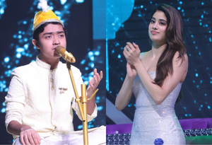 Janhvi Kapoor shares Karan Johar's message for 'Superstar Singer 3' contestant | Janhvi Kapoor shares Karan Johar's message for 'Superstar Singer 3' contestant