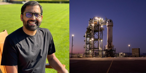 Indian pilot to tour space on Blue Origin's next flight on May 19 | Indian pilot to tour space on Blue Origin's next flight on May 19