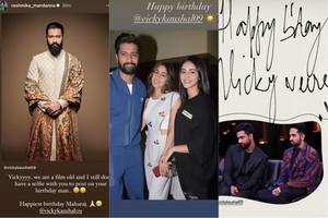 Rashmika, Ayushmann, Ananya wish 'maharaj' Vicky Kaushal on his 36th birthday | Rashmika, Ayushmann, Ananya wish 'maharaj' Vicky Kaushal on his 36th birthday