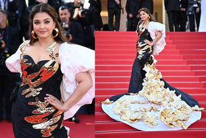 Cannes Film Festival 2024: Aishwarya’s Falguni & Shane Peacock-Designed Outfit Doesn’t Impress Netizens (See pics) | Cannes Film Festival 2024: Aishwarya’s Falguni & Shane Peacock-Designed Outfit Doesn’t Impress Netizens (See pics)