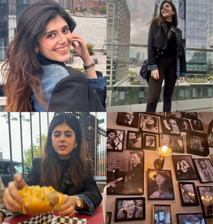 A peek into Sanjana Sanghi's Brooklyn vacation as she enjoys food & city's retro vibe | A peek into Sanjana Sanghi's Brooklyn vacation as she enjoys food & city's retro vibe