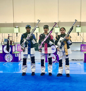 Olympic selection trials: Sift, Aishwary in lead as top two in 3P events identified | Olympic selection trials: Sift, Aishwary in lead as top two in 3P events identified Olympic selection trials: Sift, Aishwary in lead as top two in 3P events identified | Olympic selection trials: Sift, Aishwary in lead as top two in 3P events identified