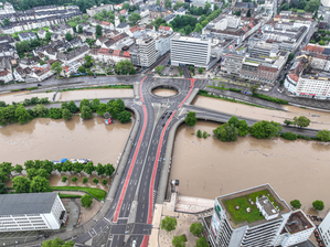 Germany's Saarland sees flooding after heavy rain | Germany's Saarland sees flooding after heavy rain