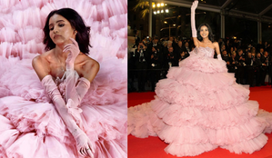 Nancy Tyagi 'poured my heart & soul into creating this pink gown' for Cannes red carpet | Nancy Tyagi 'poured my heart & soul into creating this pink gown' for Cannes red carpet