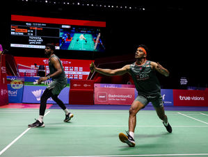 Thailand Open: Satwik/Chirag reach fourth final of the year; Ashwini/Tanisha ousted in semis | Thailand Open: Satwik/Chirag reach fourth final of the year; Ashwini/Tanisha ousted in semis