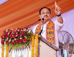 Unlike before, today we have a strong govt under PM Modi, JP Nadda says in Chamba | Unlike before, today we have a strong govt under PM Modi, JP Nadda says in Chamba Unlike before, today we have a strong govt under PM Modi, JP Nadda says in Chamba | Unlike before, today we have a strong govt under PM Modi, JP Nadda says in Chamba