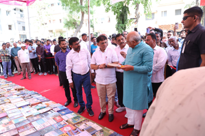 Over 3,000 books on display at 'Namo Pustak Parab', Gujarat CM attends 151st edition | Over 3,000 books on display at 'Namo Pustak Parab', Gujarat CM attends 151st edition Over 3,000 books on display at 'Namo Pustak Parab', Gujarat CM attends 151st edition | Over 3,000 books on display at 'Namo Pustak Parab', Gujarat CM attends 151st edition