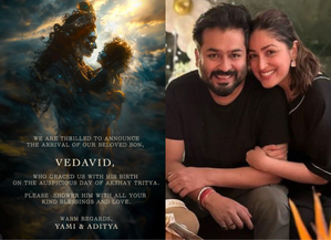 Yami Gautam, Aditya Dhar welcome baby boy Vedavid, wish for 'bright future that awaits our son' | Yami Gautam, Aditya Dhar welcome baby boy Vedavid, wish for 'bright future that awaits our son' Yami Gautam, Aditya Dhar welcome baby boy Vedavid, wish for 'bright future that awaits our son' | Yami Gautam, Aditya Dhar welcome baby boy Vedavid, wish for 'bright future that awaits our son'