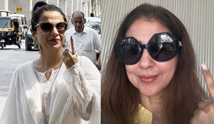 Vidya Balan, Urmila Matondkar cast their votes, braving blistering Mumbai heat | Vidya Balan, Urmila Matondkar cast their votes, braving blistering Mumbai heat Vidya Balan, Urmila Matondkar cast their votes, braving blistering Mumbai heat | Vidya Balan, Urmila Matondkar cast their votes, braving blistering Mumbai heat
