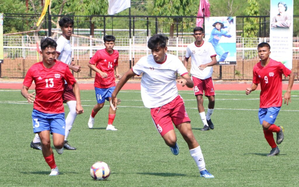 U20 men’s football nationals: Karnataka edge Manipur in a solitary goal to reach final | U20 men’s football nationals: Karnataka edge Manipur in a solitary goal to reach final U20 men’s football nationals: Karnataka edge Manipur in a solitary goal to reach final | U20 men’s football nationals: Karnataka edge Manipur in a solitary goal to reach final