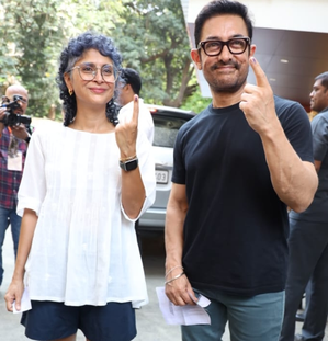 Aamir Khan takes a break from ‘Sitaare Zameen Par’ shoot, flies to Mumbai to cast vote with Kiran | Aamir Khan takes a break from ‘Sitaare Zameen Par’ shoot, flies to Mumbai to cast vote with Kiran