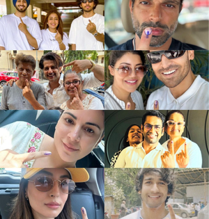 TV stars Neha Kakkar, Sharib Hashmi, Karan Singh Grover, Gurmeet Choudhary also shine on polling day | TV stars Neha Kakkar, Sharib Hashmi, Karan Singh Grover, Gurmeet Choudhary also shine on polling day TV stars Neha Kakkar, Sharib Hashmi, Karan Singh Grover, Gurmeet Choudhary also shine on polling day | TV stars Neha Kakkar, Sharib Hashmi, Karan Singh Grover, Gurmeet Choudhary also shine on polling day