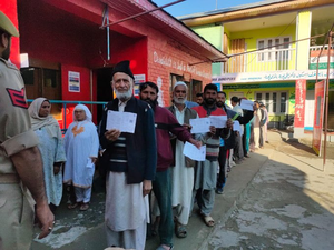 At 59 per cent, Baramulla Lok Sabha constituency records highest-ever turnout: EC | At 59 per cent, Baramulla Lok Sabha constituency records highest-ever turnout: EC At 59 per cent, Baramulla Lok Sabha constituency records highest-ever turnout: EC | At 59 per cent, Baramulla Lok Sabha constituency records highest-ever turnout: EC