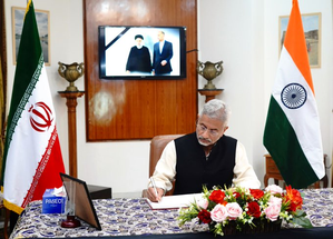 EAM Jaishankar visits Iranian Embassy, says Raisi and Abdollahian contributed 'immensely' to growth of India-Iran ties | EAM Jaishankar visits Iranian Embassy, says Raisi and Abdollahian contributed 'immensely' to growth of India-Iran ties EAM Jaishankar visits Iranian Embassy, says Raisi and Abdollahian contributed 'immensely' to growth of India-Iran ties | EAM Jaishankar visits Iranian Embassy, says Raisi and Abdollahian contributed 'immensely' to growth of India-Iran ties
