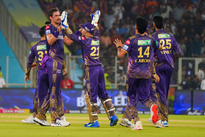 IPL 2024: Starc's three-wicket haul restricts Hyderabad to 159 against KKR in Qualifier 1 | IPL 2024: Starc's three-wicket haul restricts Hyderabad to 159 against KKR in Qualifier 1 IPL 2024: Starc's three-wicket haul restricts Hyderabad to 159 against KKR in Qualifier 1 | IPL 2024: Starc's three-wicket haul restricts Hyderabad to 159 against KKR in Qualifier 1