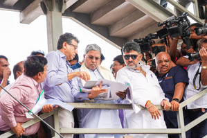 Let there be heavy rain and let water flow to Tamil Nadu: K’taka Dy CM Shivakumar | Let there be heavy rain and let water flow to Tamil Nadu: K’taka Dy CM Shivakumar