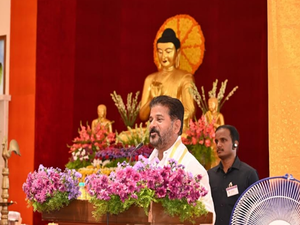 Buddha's teachings more relevant today, says Telangana CM | Buddha's teachings more relevant today, says Telangana CM