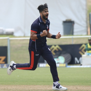 USA aiming beyond Bangladesh, targets upsets at T20 WC, says pacer Ali Khan | USA aiming beyond Bangladesh, targets upsets at T20 WC, says pacer Ali Khan USA aiming beyond Bangladesh, targets upsets at T20 WC, says pacer Ali Khan | USA aiming beyond Bangladesh, targets upsets at T20 WC, says pacer Ali Khan