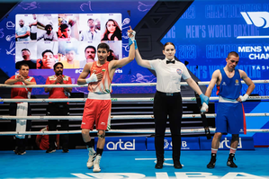 Boxing World Qualifiers: Sachin Siwach dominates Alex Mukuka, gives India a winning start  | Boxing World Qualifiers: Sachin Siwach dominates Alex Mukuka, gives India a winning start 