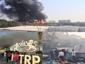 Massive fire at Rajkot amusement park leaves 35 dead; 'extremely distressed’, says PM Modi | Massive fire at Rajkot amusement park leaves 35 dead; 'extremely distressed’, says PM Modi