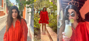 Sanjana Sanghi’s summer escapade in Colombia is all about ‘sunshine and ceviche' | Sanjana Sanghi’s summer escapade in Colombia is all about ‘sunshine and ceviche'