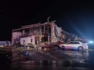 11 killed as tornadoes leave trail of death and destruction in three US states | 11 killed as tornadoes leave trail of death and destruction in three US states