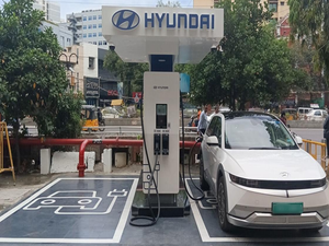 Hyundai Motor installs EV charging station in Chennai, plans 100 facilities in Tamil Nadu | Hyundai Motor installs EV charging station in Chennai, plans 100 facilities in Tamil Nadu