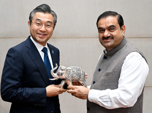 Gautam Adani meets Japanese envoy, says his support for India 'truly inspiring' | Gautam Adani meets Japanese envoy, says his support for India 'truly inspiring'