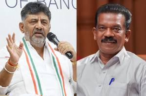 No animal sacrifice performed as claimed by K'taka DyCM, Kerala Minister reiterates | No animal sacrifice performed as claimed by K'taka DyCM, Kerala Minister reiterates No animal sacrifice performed as claimed by K'taka DyCM, Kerala Minister reiterates | No animal sacrifice performed as claimed by K'taka DyCM, Kerala Minister reiterates