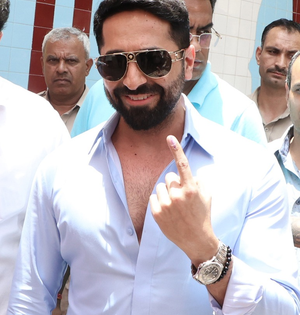 Ayushmann Khurrana casts his vote in Chandigarh, says it gives ‘sense of empowerment’ | Ayushmann Khurrana casts his vote in Chandigarh, says it gives ‘sense of empowerment’ Ayushmann Khurrana casts his vote in Chandigarh, says it gives ‘sense of empowerment’ | Ayushmann Khurrana casts his vote in Chandigarh, says it gives ‘sense of empowerment’