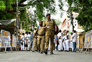 Battleground Bengal: Trinamool takes early lead on 23 seats, BJP follows with 9 | Battleground Bengal: Trinamool takes early lead on 23 seats, BJP follows with 9 Battleground Bengal: Trinamool takes early lead on 23 seats, BJP follows with 9 | Battleground Bengal: Trinamool takes early lead on 23 seats, BJP follows with 9