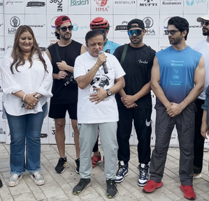 Taha Shah, Aparshakti, Sunny Kaushal, Stebin Ben do the 'Green Ride Cyclothon' in Mumbai | Taha Shah, Aparshakti, Sunny Kaushal, Stebin Ben do the 'Green Ride Cyclothon' in Mumbai Taha Shah, Aparshakti, Sunny Kaushal, Stebin Ben do the 'Green Ride Cyclothon' in Mumbai | Taha Shah, Aparshakti, Sunny Kaushal, Stebin Ben do the 'Green Ride Cyclothon' in Mumbai