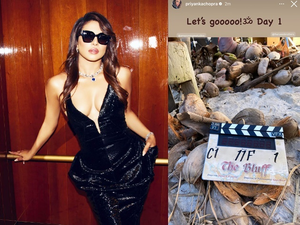 Priyanka Chopra says 'let's go' on Day One of 'The Bluff' shoot | Priyanka Chopra says 'let's go' on Day One of 'The Bluff' shoot Priyanka Chopra says 'let's go' on Day One of 'The Bluff' shoot | Priyanka Chopra says 'let's go' on Day One of 'The Bluff' shoot