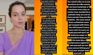 Kangana Ranaut responds to voices in support of CISF constable who slapped her | Kangana Ranaut responds to voices in support of CISF constable who slapped her Kangana Ranaut responds to voices in support of CISF constable who slapped her | Kangana Ranaut responds to voices in support of CISF constable who slapped her