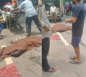 Thane Accident: Police Constable and Woman Crushed to Death by Speeding Dumper in Vartak Nagar | Thane Accident: Police Constable and Woman Crushed to Death by Speeding Dumper in Vartak Nagar Thane Accident: Police Constable and Woman Crushed to Death by Speeding Dumper in Vartak Nagar | Thane Accident: Police Constable and Woman Crushed to Death by Speeding Dumper in Vartak Nagar