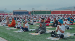 Religious gurus of different faiths perform Yoga in Ladakh, hail its ...