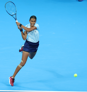 Tennis: Rutuja Bhosale and Fangran clinch dominant victory at ITF W35 Tauste | Tennis: Rutuja Bhosale and Fangran clinch dominant victory at ITF W35 Tauste