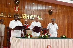 CPI-M tribal leader Kelu sworn in as new Kerala Minister | CPI-M tribal leader Kelu sworn in as new Kerala Minister CPI-M tribal leader Kelu sworn in as new Kerala Minister | CPI-M tribal leader Kelu sworn in as new Kerala Minister