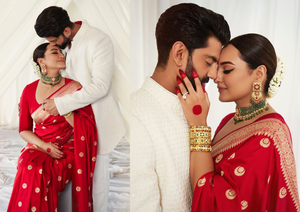 Sonakshi oozes love in pictures with Zaheer from reception night; she calls it 'divine intervention' | Sonakshi oozes love in pictures with Zaheer from reception night; she calls it 'divine intervention' Sonakshi oozes love in pictures with Zaheer from reception night; she calls it 'divine intervention' | Sonakshi oozes love in pictures with Zaheer from reception night; she calls it 'divine intervention'