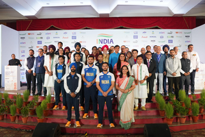 Paris bound Indian athletes buoyant at IOA ceremonial send-off | Paris bound Indian athletes buoyant at IOA ceremonial send-off Paris bound Indian athletes buoyant at IOA ceremonial send-off | Paris bound Indian athletes buoyant at IOA ceremonial send-off