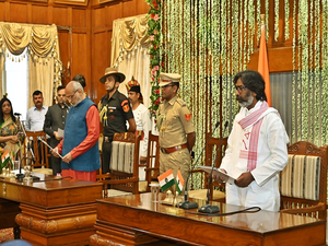 Hemant Soren back at helm as 13th Jharkhand CM, calls his imprisonment a 'conspiracy' | Hemant Soren back at helm as 13th Jharkhand CM, calls his imprisonment a 'conspiracy' Hemant Soren back at helm as 13th Jharkhand CM, calls his imprisonment a 'conspiracy' | Hemant Soren back at helm as 13th Jharkhand CM, calls his imprisonment a 'conspiracy'