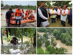 Flood situation deteriorates further in Assam, over 24 lakh affected in 30 districts | Flood situation deteriorates further in Assam, over 24 lakh affected in 30 districts Flood situation deteriorates further in Assam, over 24 lakh affected in 30 districts | Flood situation deteriorates further in Assam, over 24 lakh affected in 30 districts