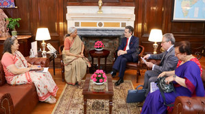 FM Sitharaman assures UK envoy of stronger economic ties as new govt takes over | FM Sitharaman assures UK envoy of stronger economic ties as new govt takes over FM Sitharaman assures UK envoy of stronger economic ties as new govt takes over | FM Sitharaman assures UK envoy of stronger economic ties as new govt takes over