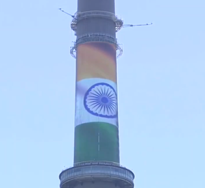 Indian flag lights up Moscow's Ostankino Tower before PM Modi's meeting with Prez Putin | Indian flag lights up Moscow's Ostankino Tower before PM Modi's meeting with Prez Putin Indian flag lights up Moscow's Ostankino Tower before PM Modi's meeting with Prez Putin | Indian flag lights up Moscow's Ostankino Tower before PM Modi's meeting with Prez Putin