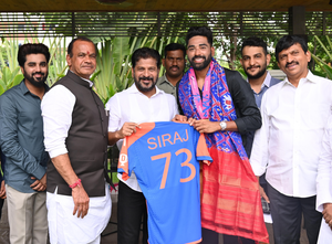 Telangana allots house site to Mohammed Siraj in Hyderabad | Telangana allots house site to Mohammed Siraj in Hyderabad Telangana allots house site to Mohammed Siraj in Hyderabad | Telangana allots house site to Mohammed Siraj in Hyderabad