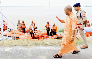 UP CM Yogi Adityanath allocated Rs 2,900 crore for flood relief in 7.5 years | UP CM Yogi Adityanath allocated Rs 2,900 crore for flood relief in 7.5 years UP CM Yogi Adityanath allocated Rs 2,900 crore for flood relief in 7.5 years | UP CM Yogi Adityanath allocated Rs 2,900 crore for flood relief in 7.5 years