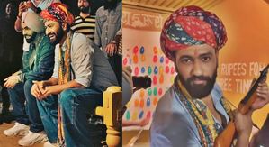 Vicky Kaushal, Ammy Virk’s day in Jaipur packed with thali meals, Kalbelia dancers & 'Tauba Tauba’ | Vicky Kaushal, Ammy Virk’s day in Jaipur packed with thali meals, Kalbelia dancers & 'Tauba Tauba’ Vicky Kaushal, Ammy Virk’s day in Jaipur packed with thali meals, Kalbelia dancers & 'Tauba Tauba’ | Vicky Kaushal, Ammy Virk’s day in Jaipur packed with thali meals, Kalbelia dancers & 'Tauba Tauba’