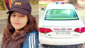 Pune police serve notice to probationary IAS officer for flouting motor vehicles rules | Pune police serve notice to probationary IAS officer for flouting motor vehicles rules Pune police serve notice to probationary IAS officer for flouting motor vehicles rules | Pune police serve notice to probationary IAS officer for flouting motor vehicles rules